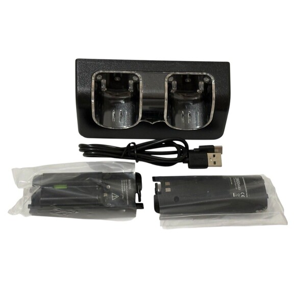 Nintendo Wii Black Remote Charging Dock Station NOB - Picture 6 of 6